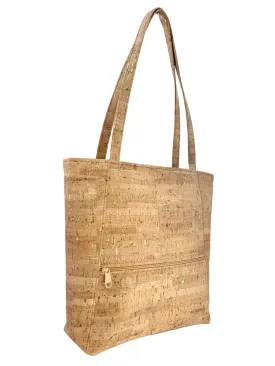 All Cork Tote Bag Gold Flecked