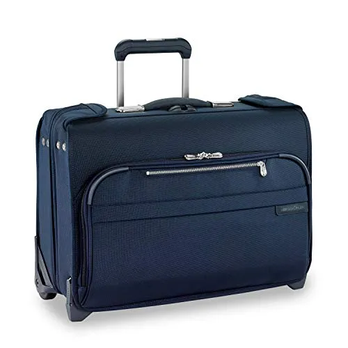 Briggs & Riley Baseline-Softside Carry-On 2-Wheel Garment Bag, Navy