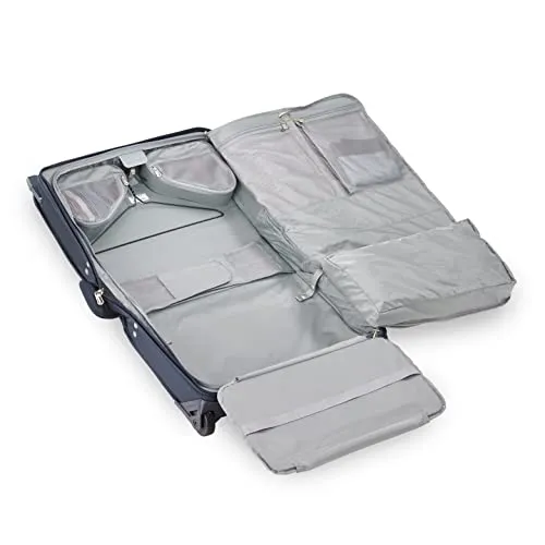 Briggs & Riley Baseline-Softside Carry-On 2-Wheel Garment Bag, Navy