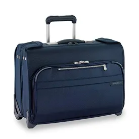 Briggs & Riley Baseline-Softside Carry-On 2-Wheel Garment Bag, Navy