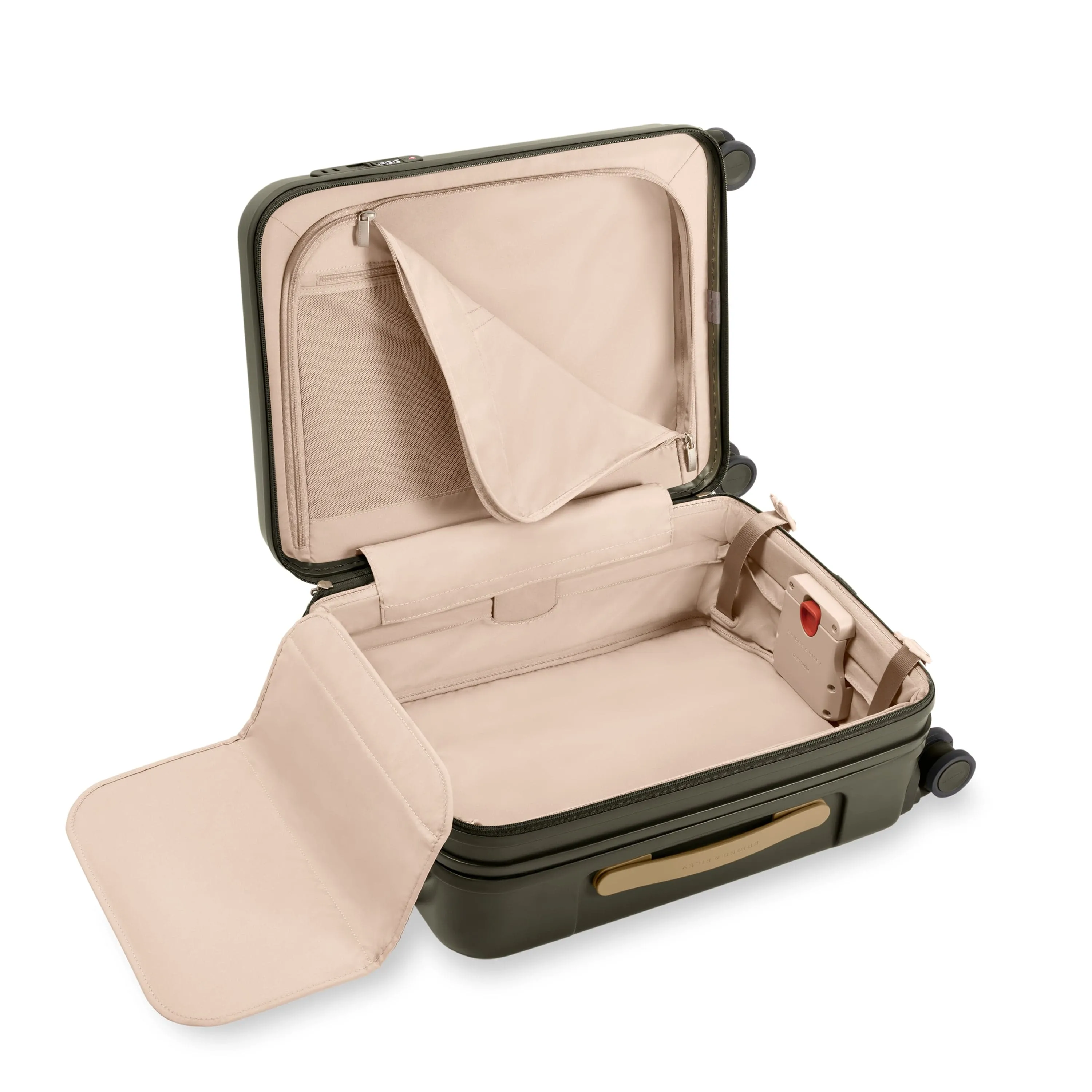 Briggs & Riley SYMPATICO International 21" Carry-On Expandable Spinner Cabin 53cm in Olive