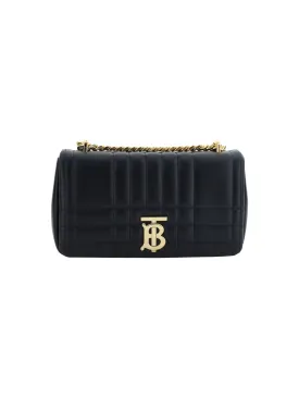 Burberry Elegant Camera Lola Leather Shoulder Bag
