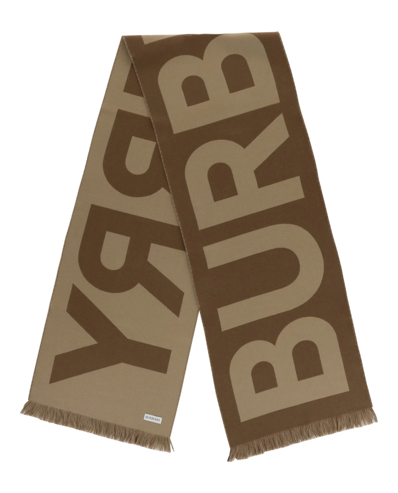 Burberry Logo Wool Scarf by Carro Luxury Maison
