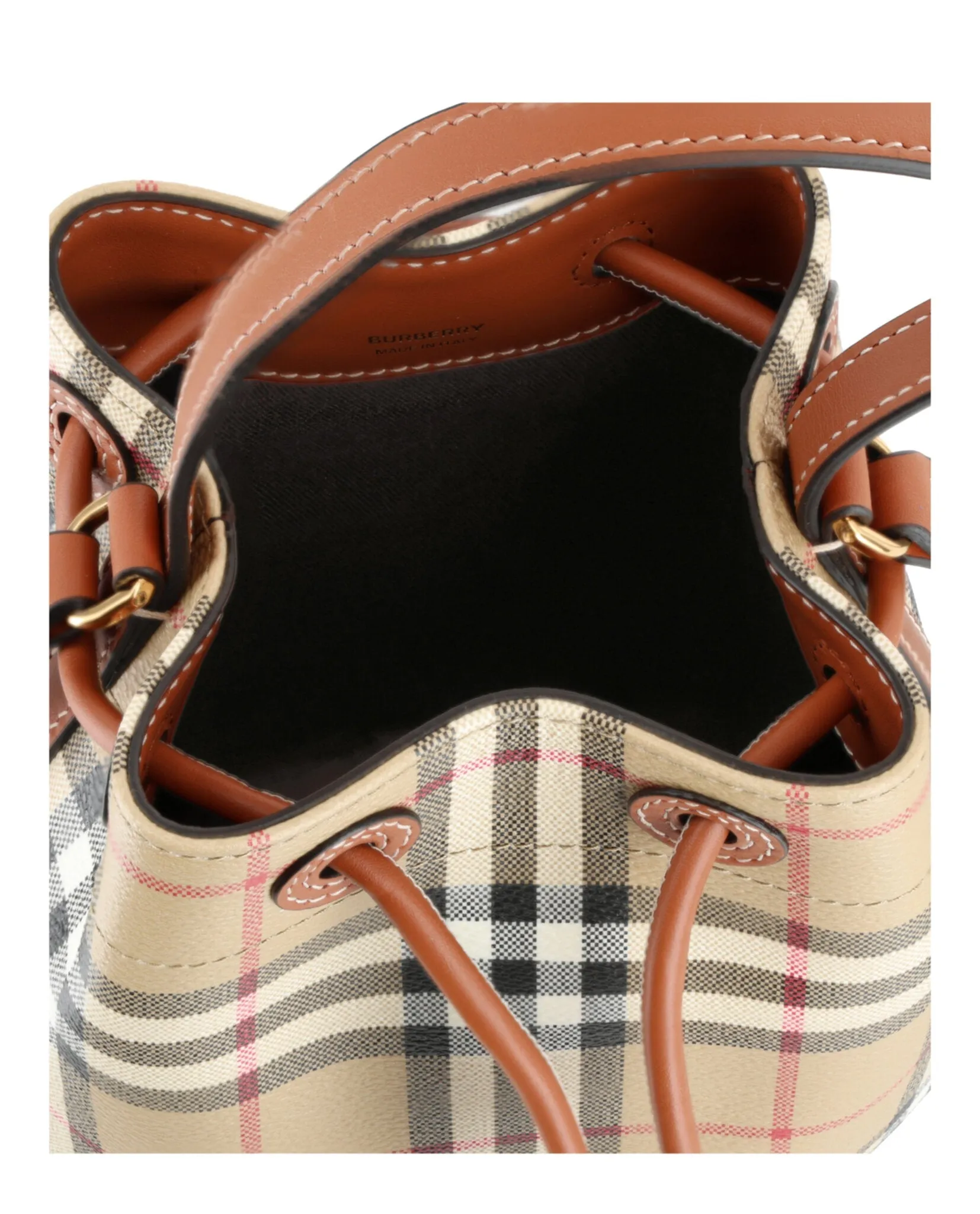 Burberry Mini TB Bucket Bag by Carro Luxury Maison