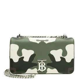 Burberry Multicolor Camouflage Print Lola Small Bag