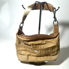 Coach Hampton Weekender Tan Belt Bag with Adjustable Strap and Durable Material