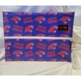 Cooper Cougars Layflat Makeup Junkie Bags