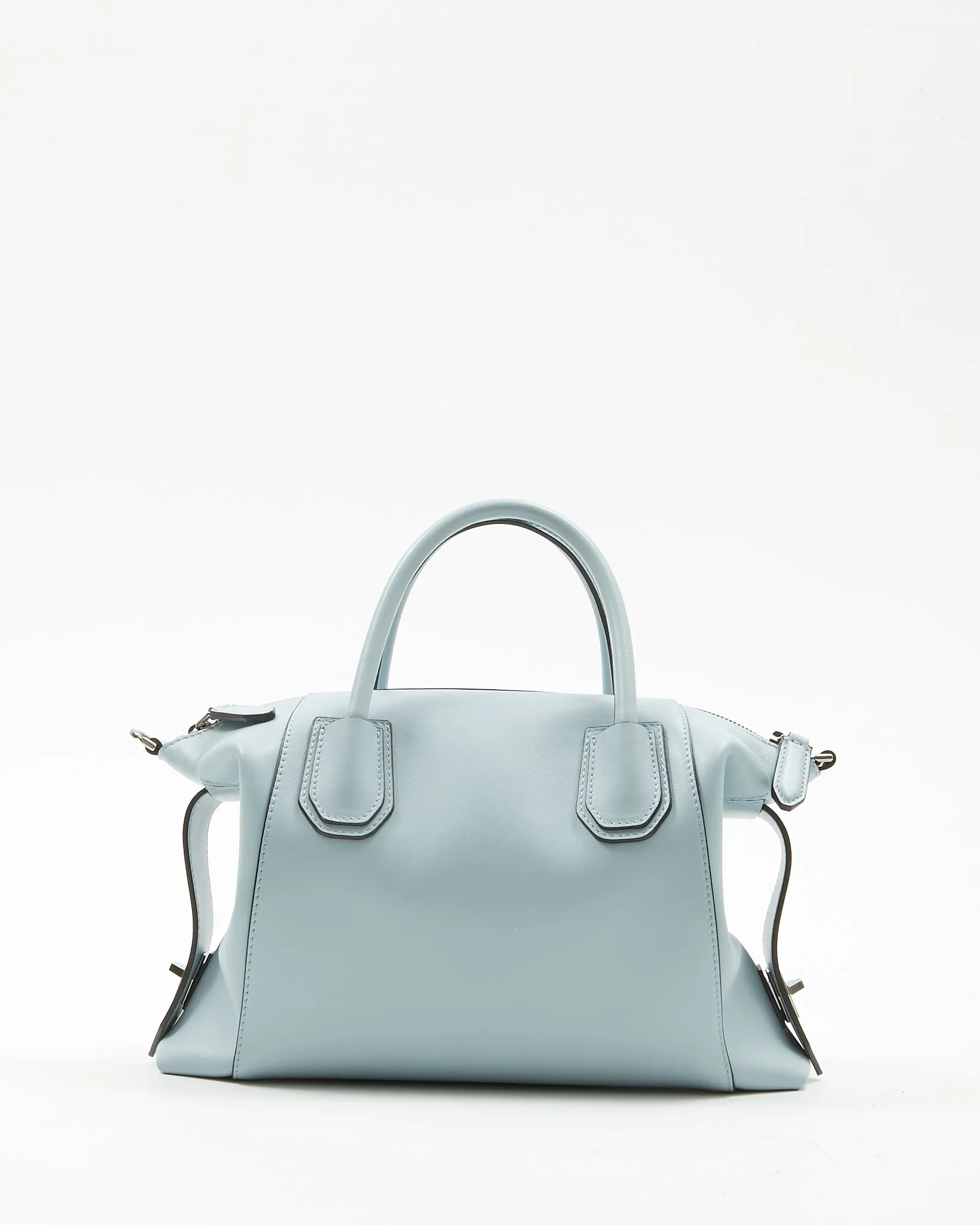 Givenchy Baby Blue Leather Soft Antigona Bag