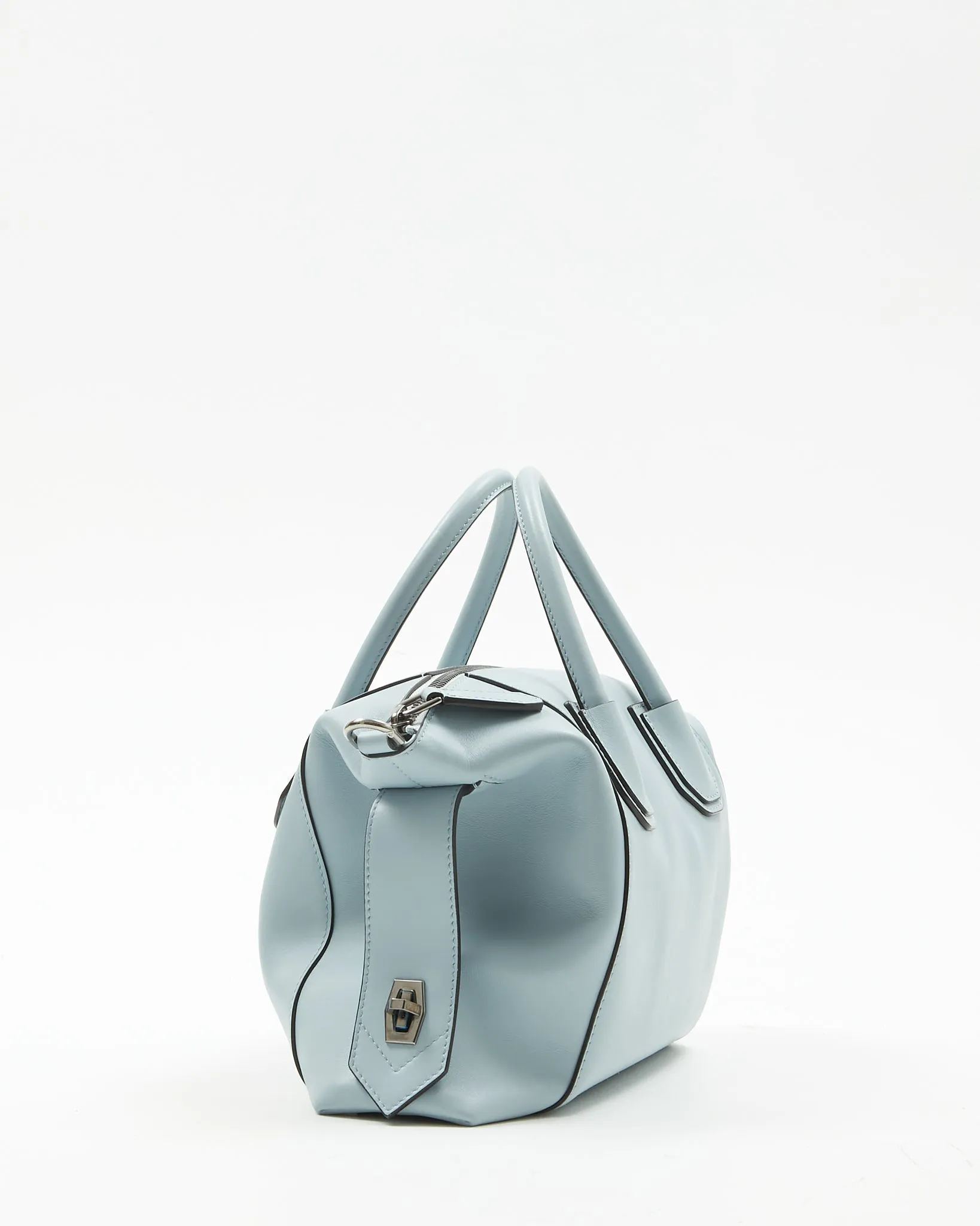 Givenchy Baby Blue Leather Soft Antigona Bag