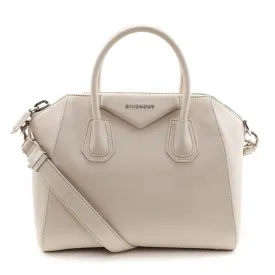 Givenchy Ivory Sugar Goatskin Small Antigona Bag