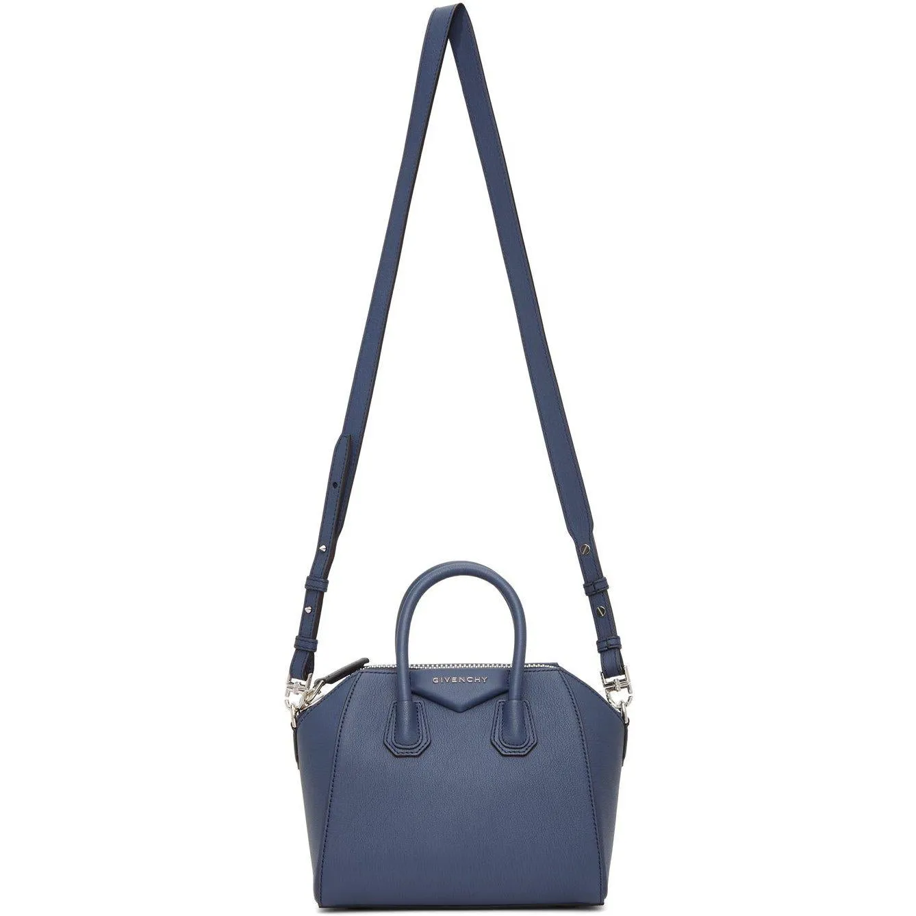 Givenchy Navy Mini Antigona Bag