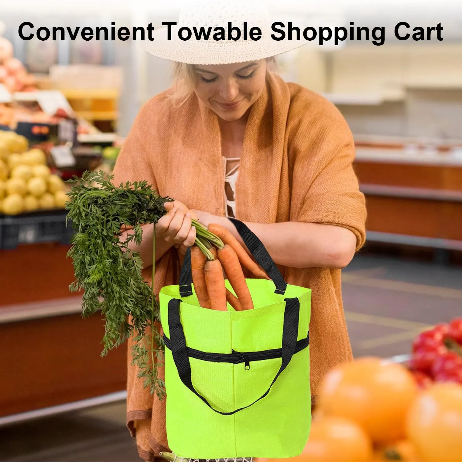 Home.Co- Expandable Trolly Bag