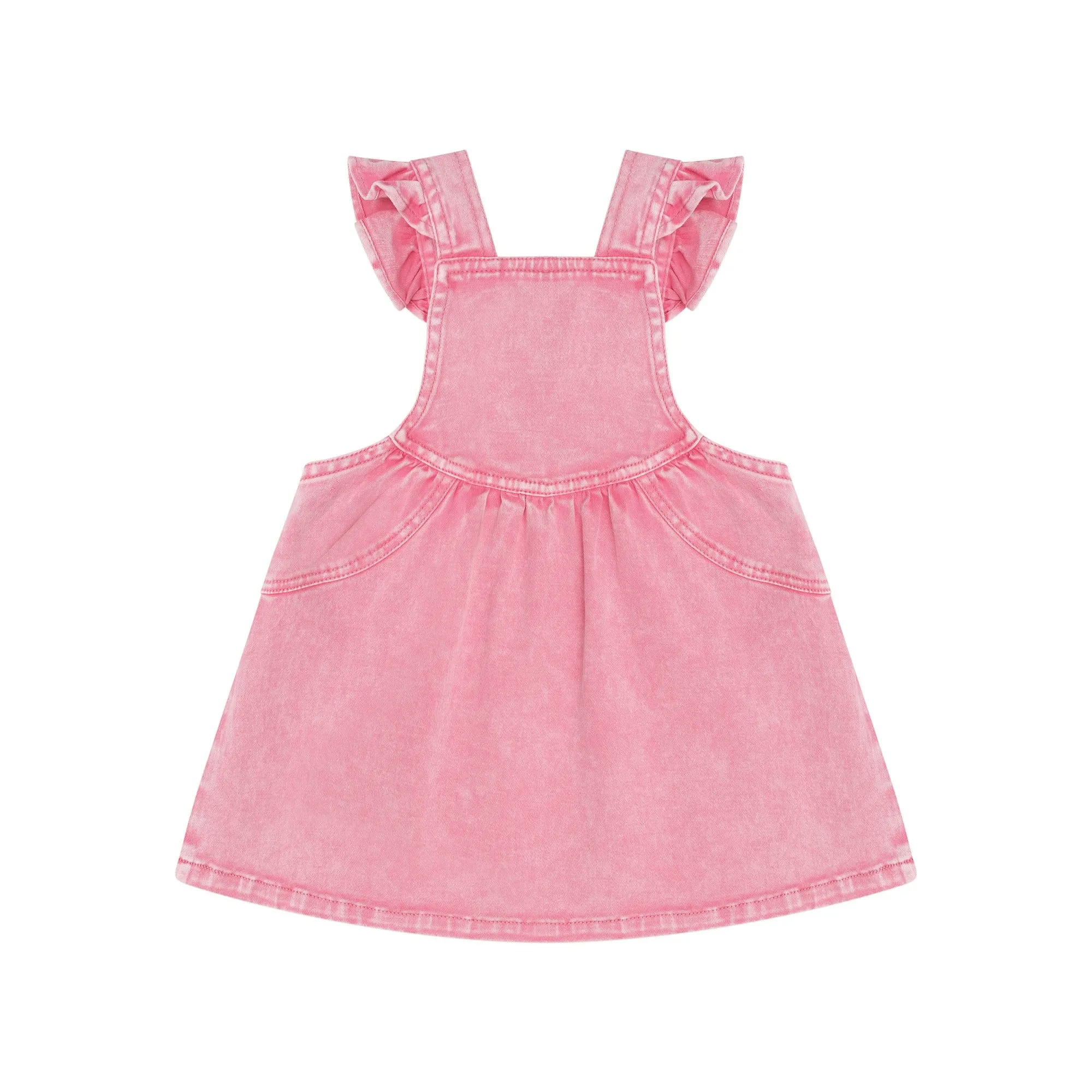 Huxbaby Berry Vintage Pinafore Dress - Bubblegum
