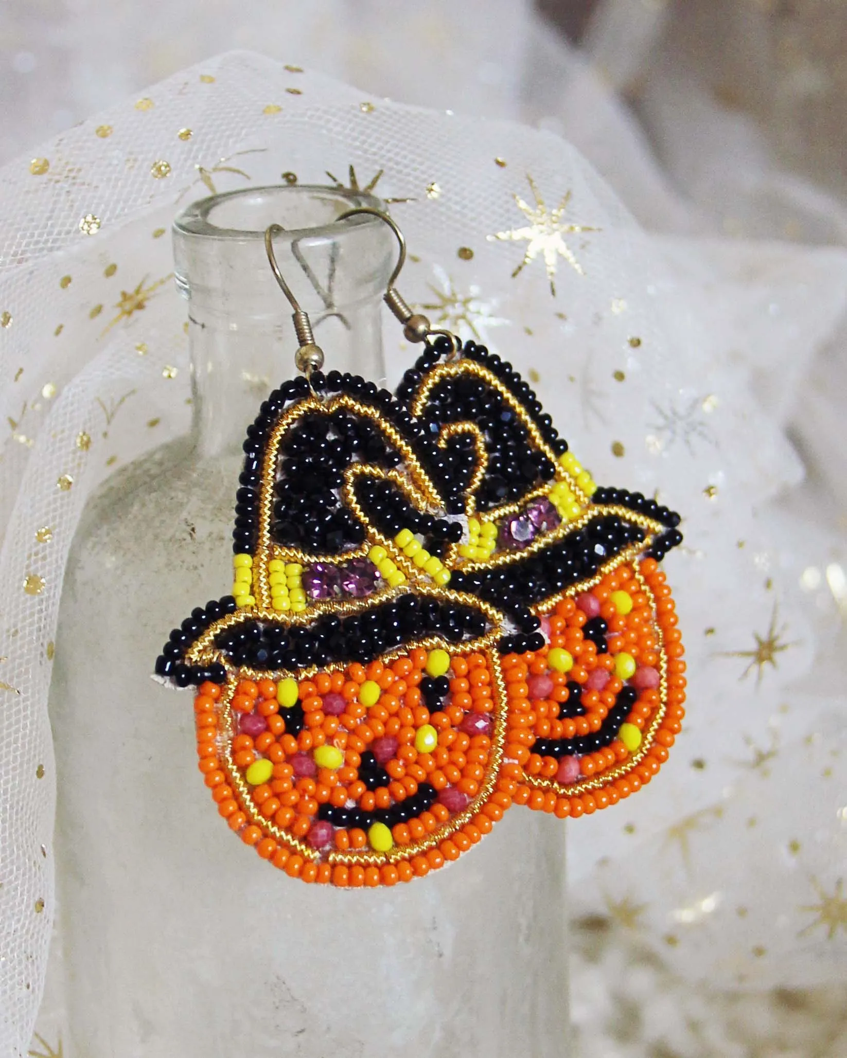 Jack-O-Lantern Earrings