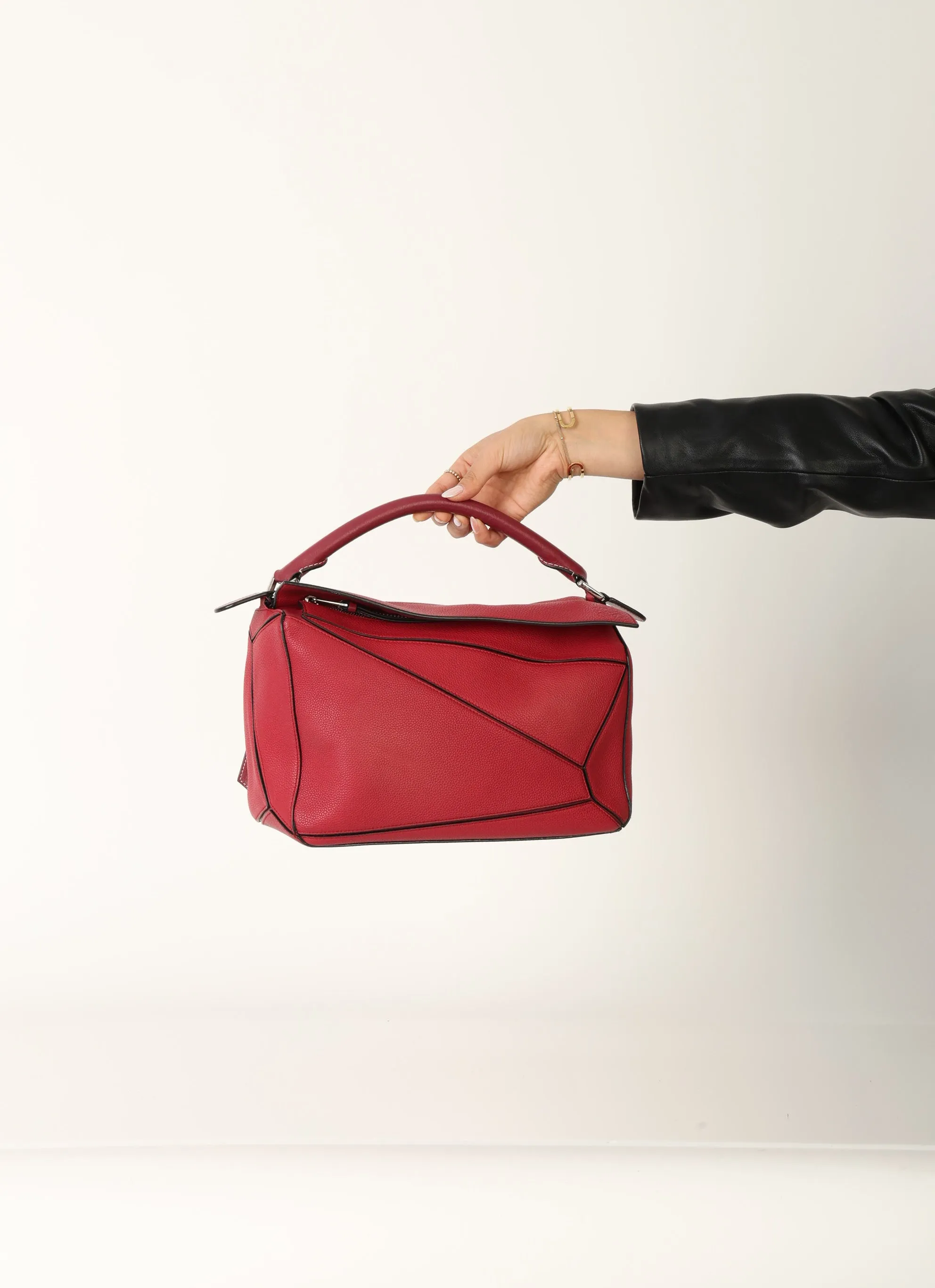Loewe Calfskin Medium Puzzle Bag