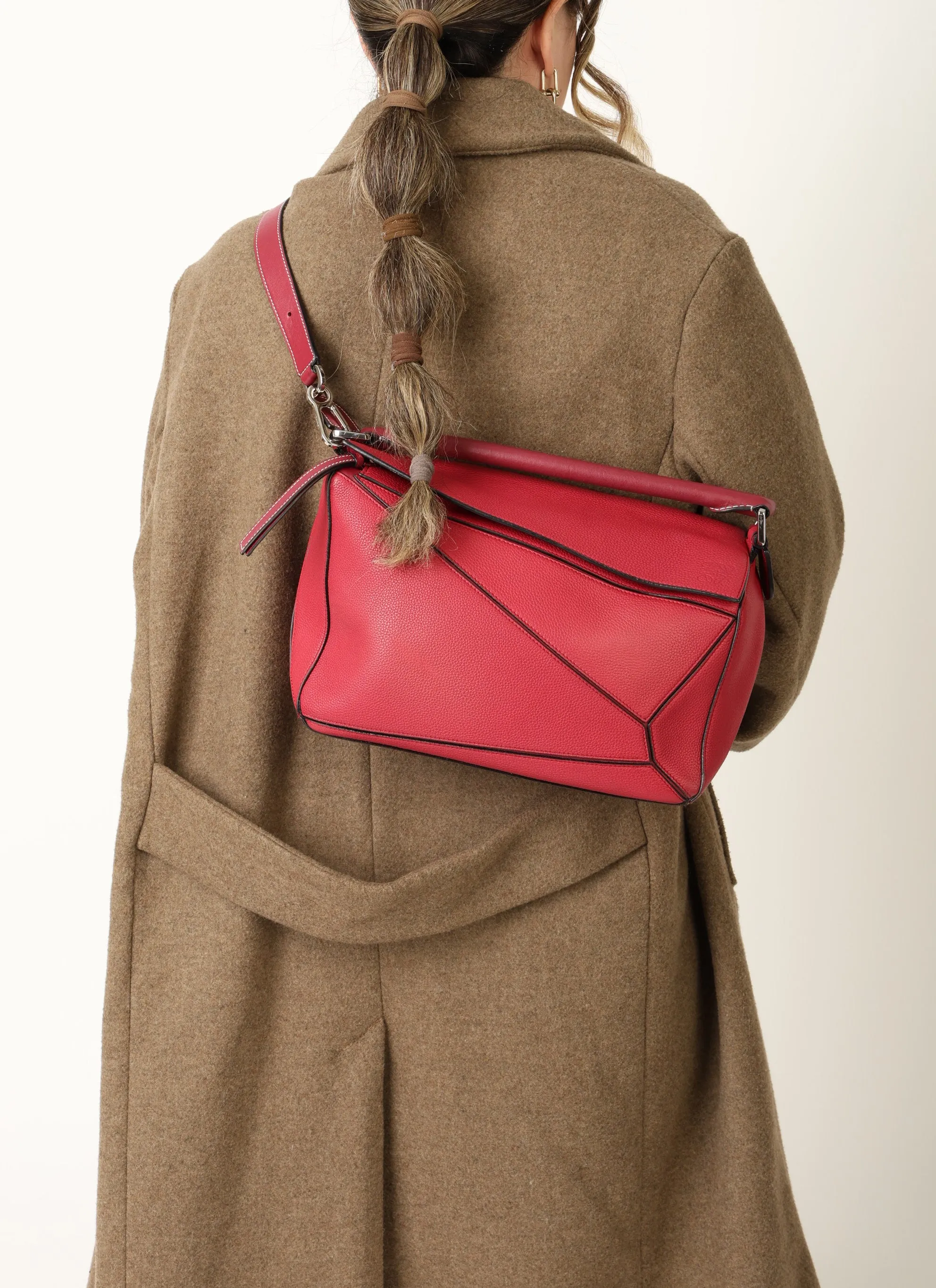 Loewe Calfskin Medium Puzzle Bag