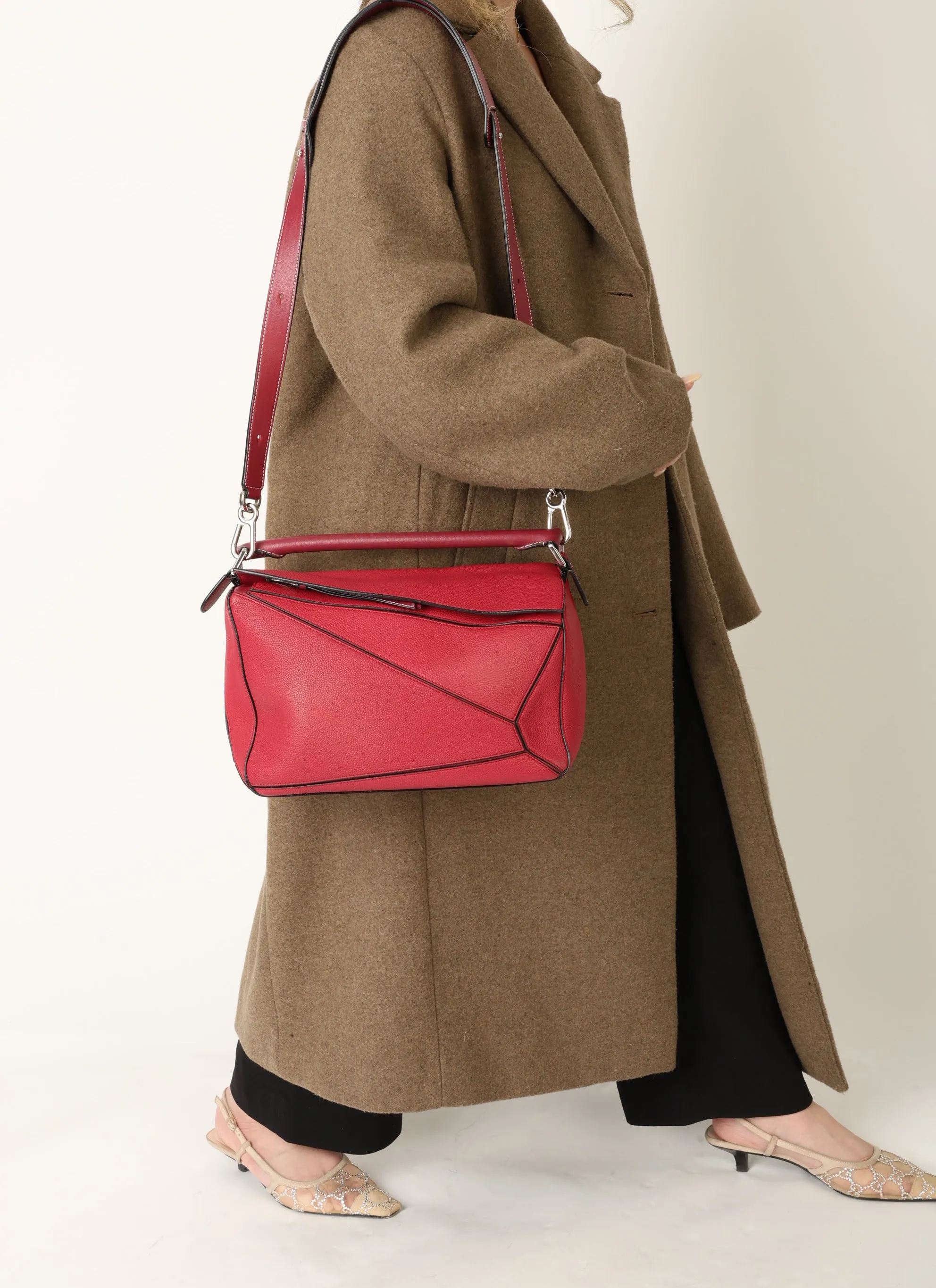 Loewe Calfskin Medium Puzzle Bag