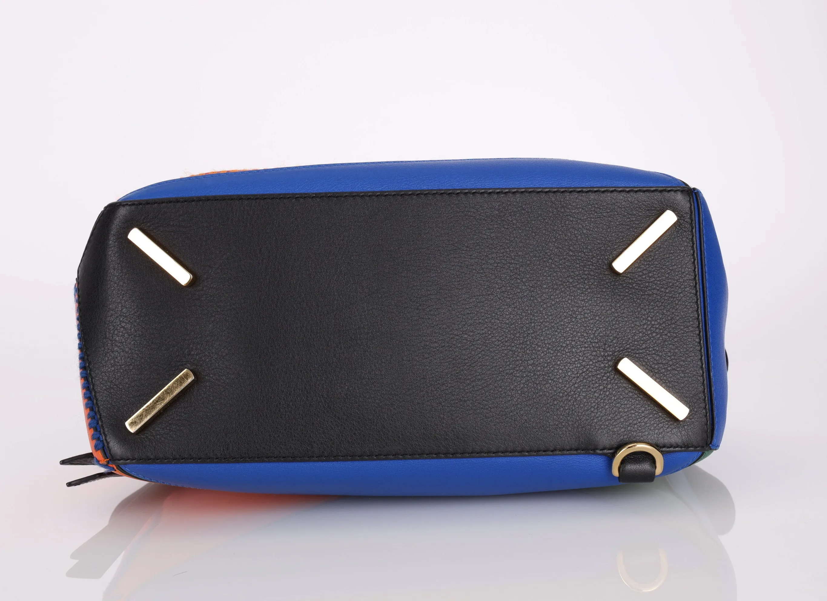 Loewe Calfskin Multicolor Embroidered Puzzle