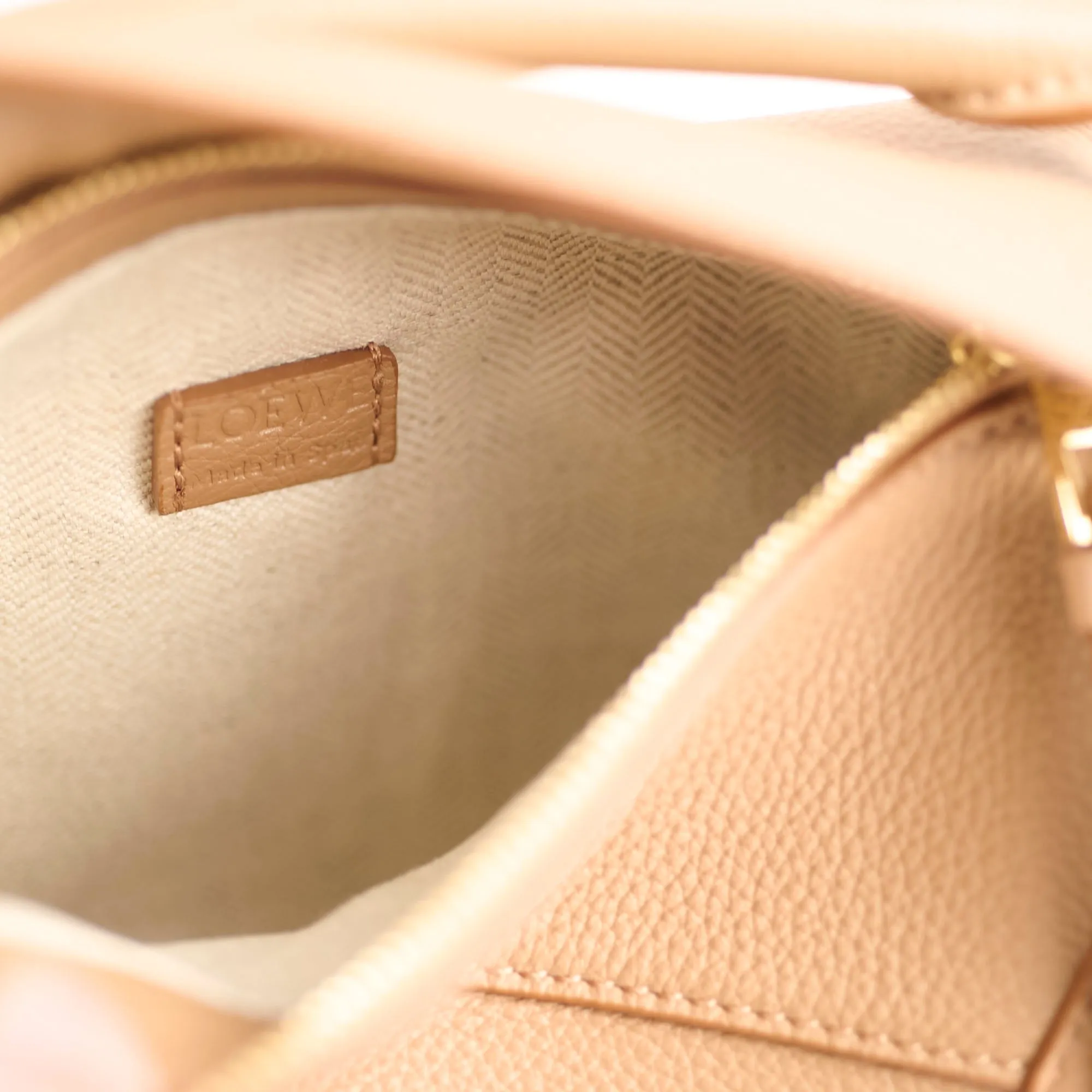 Loewe Mini Puzzle Bag Toffee