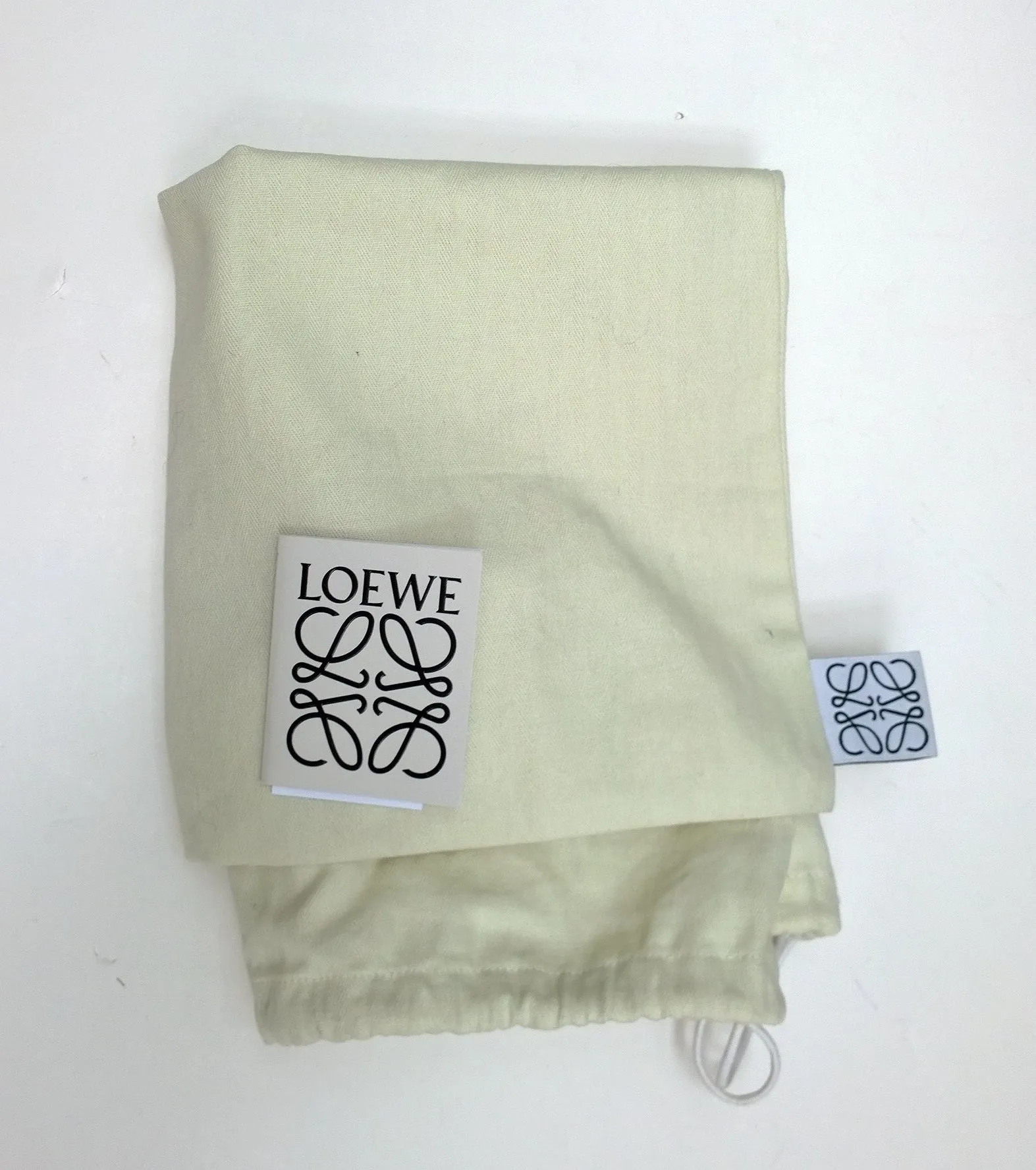 Loewe Puzzle Fold Handle Clutch Bag in Olive Leather New with Tags