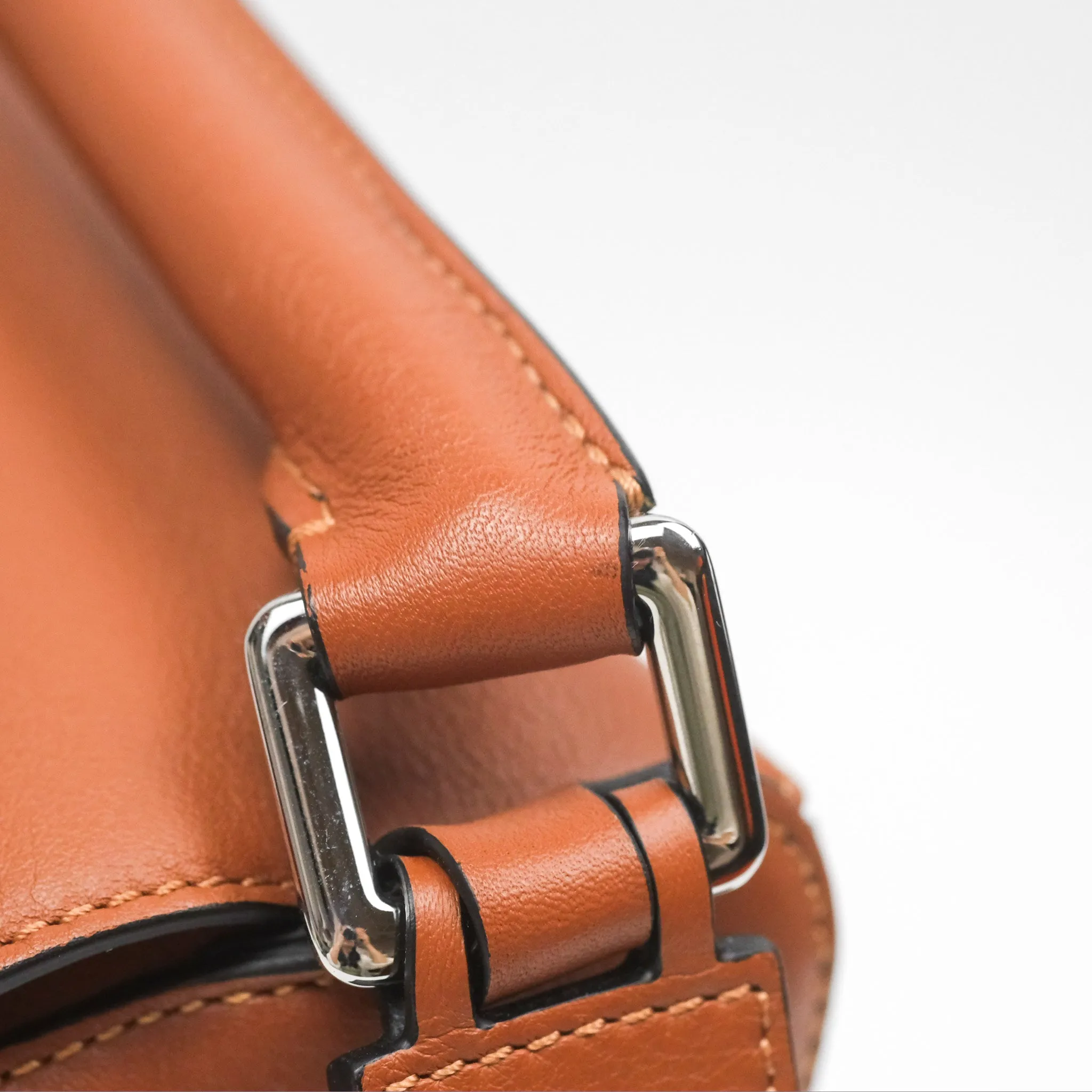 Loewe Small Puzzle Bag Tan Calfskin