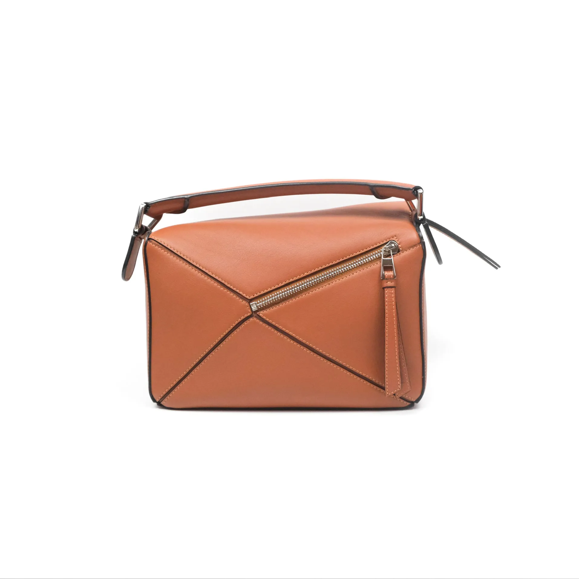 Loewe Small Puzzle Bag Tan Calfskin