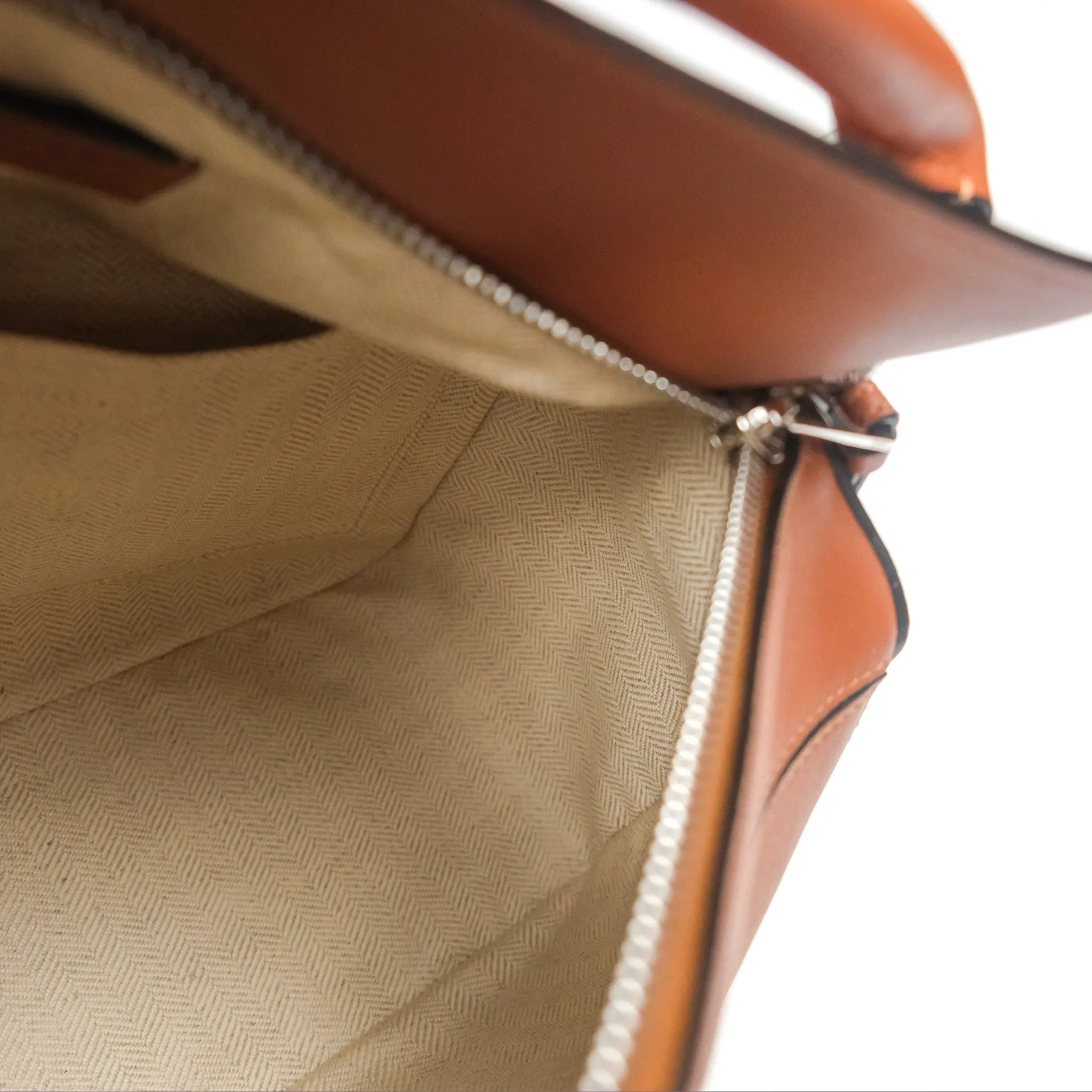 Loewe Small Puzzle Bag Tan Calfskin