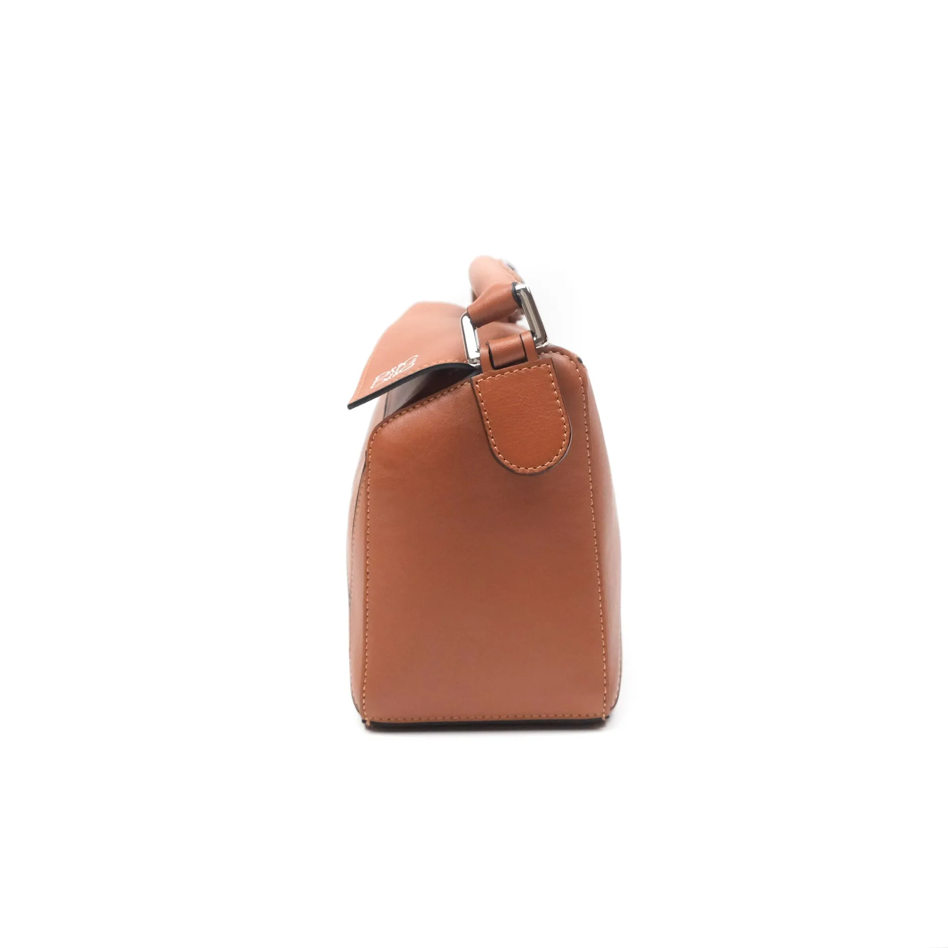 Loewe Small Puzzle Bag Tan Calfskin