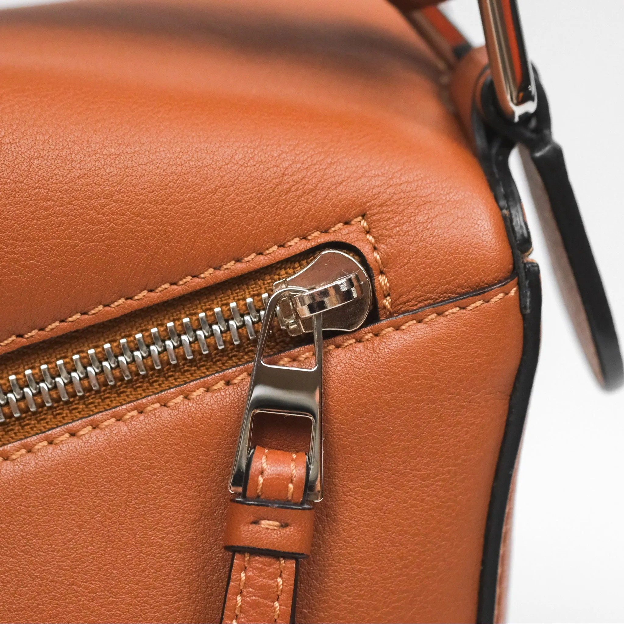 Loewe Small Puzzle Bag Tan Calfskin