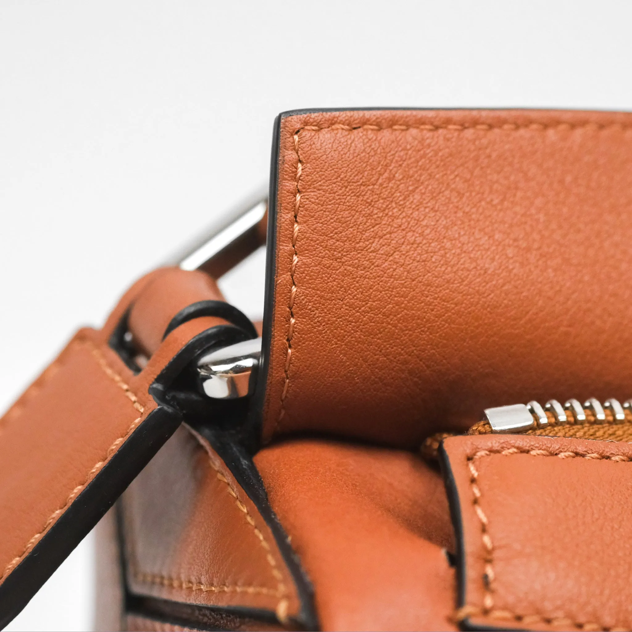 Loewe Small Puzzle Bag Tan Calfskin