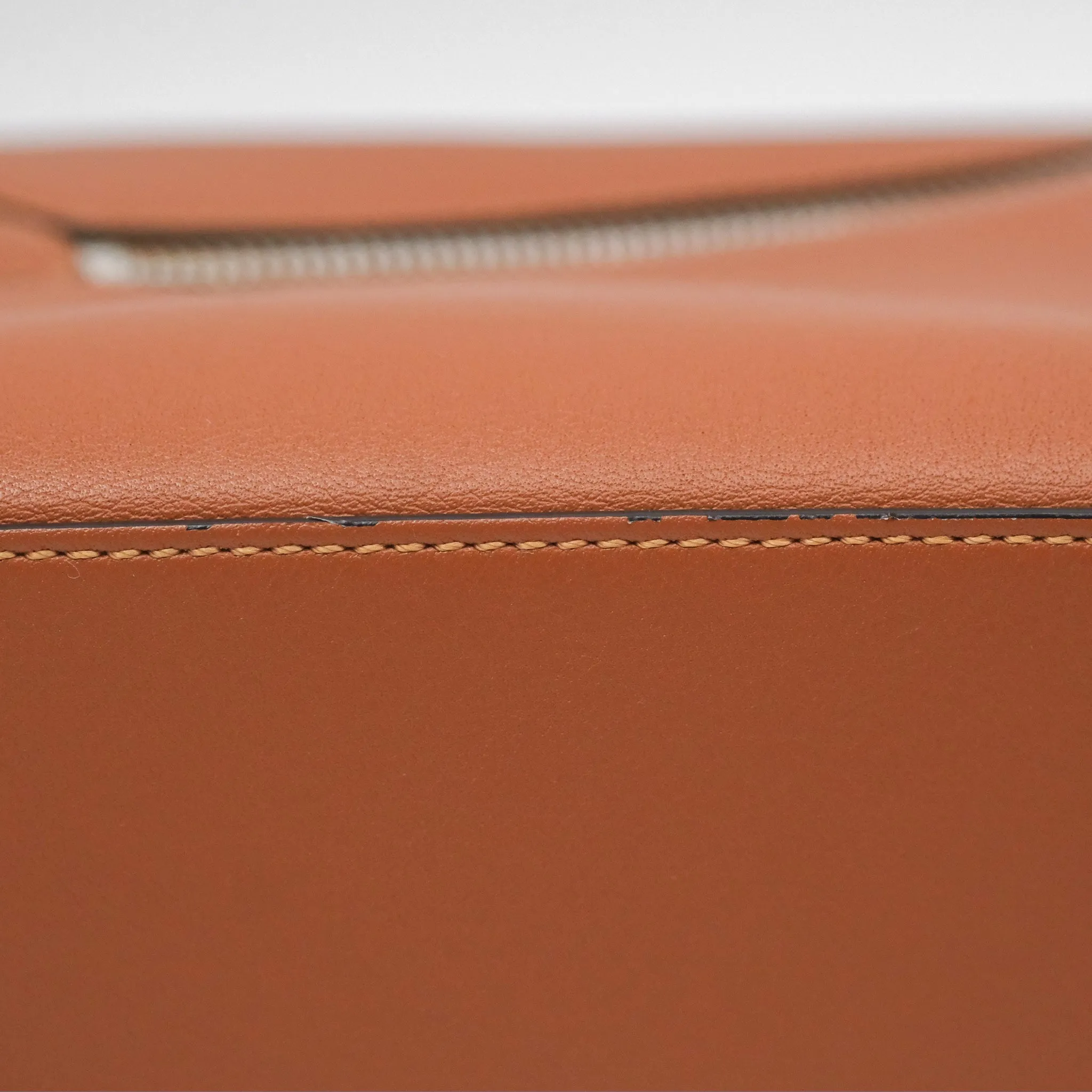 Loewe Small Puzzle Bag Tan Calfskin