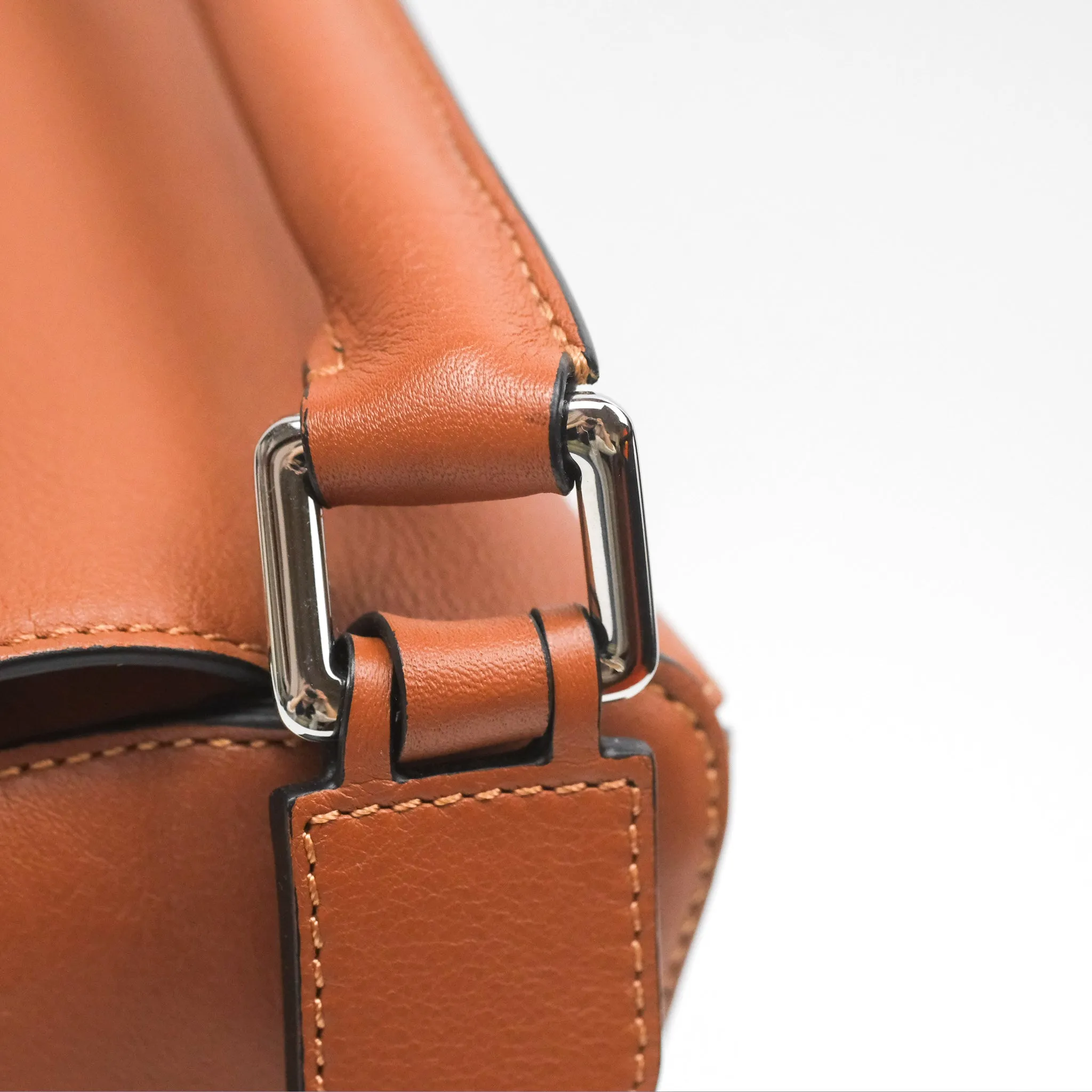 Loewe Small Puzzle Bag Tan Calfskin