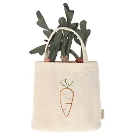 Maileg Toys Mini Carrots In Shopping Bag