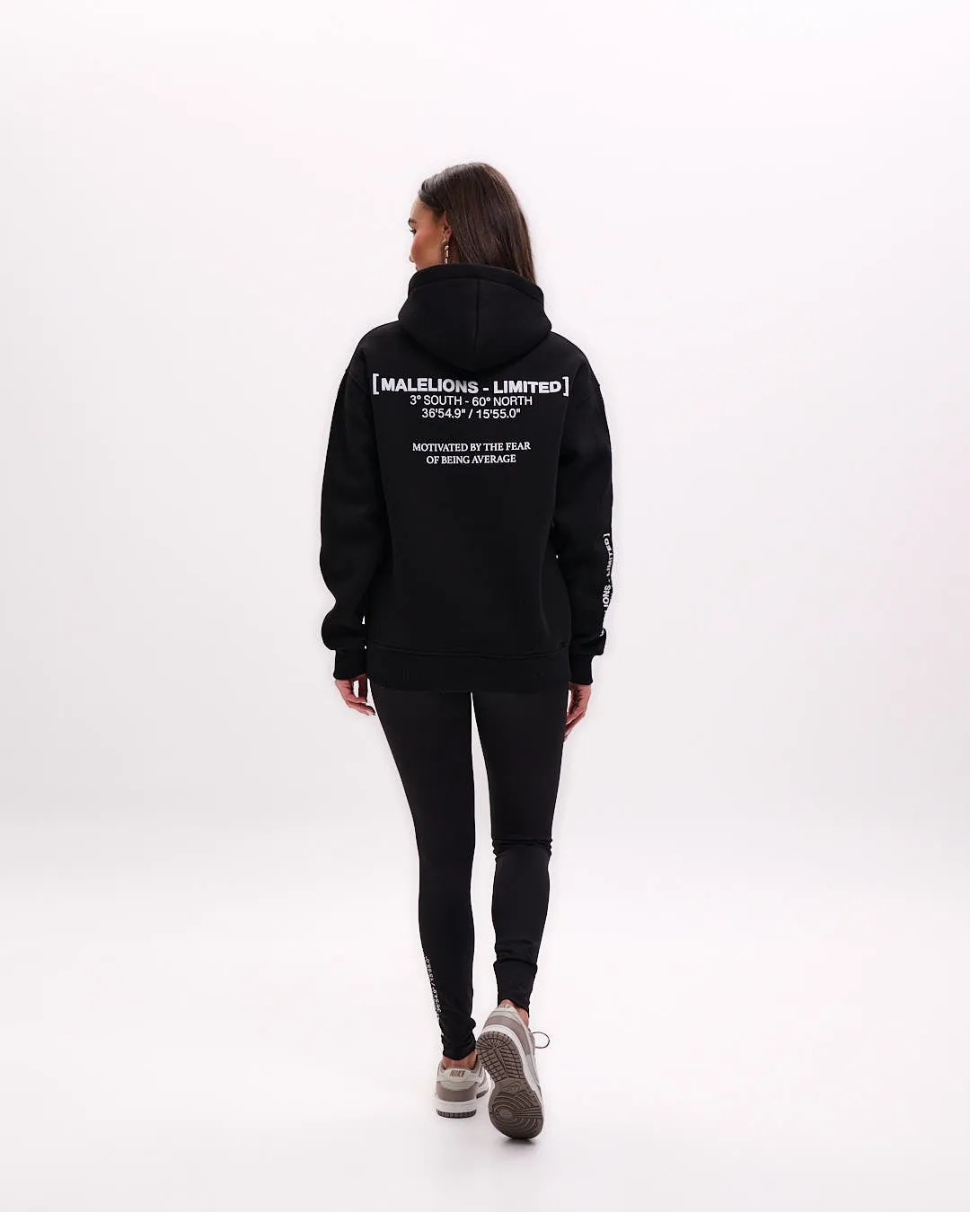 Malelions Women Limited Hoodie | Black