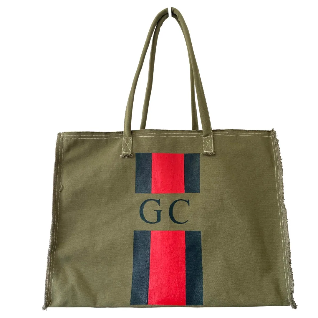 Monogram Weekender - Khaki