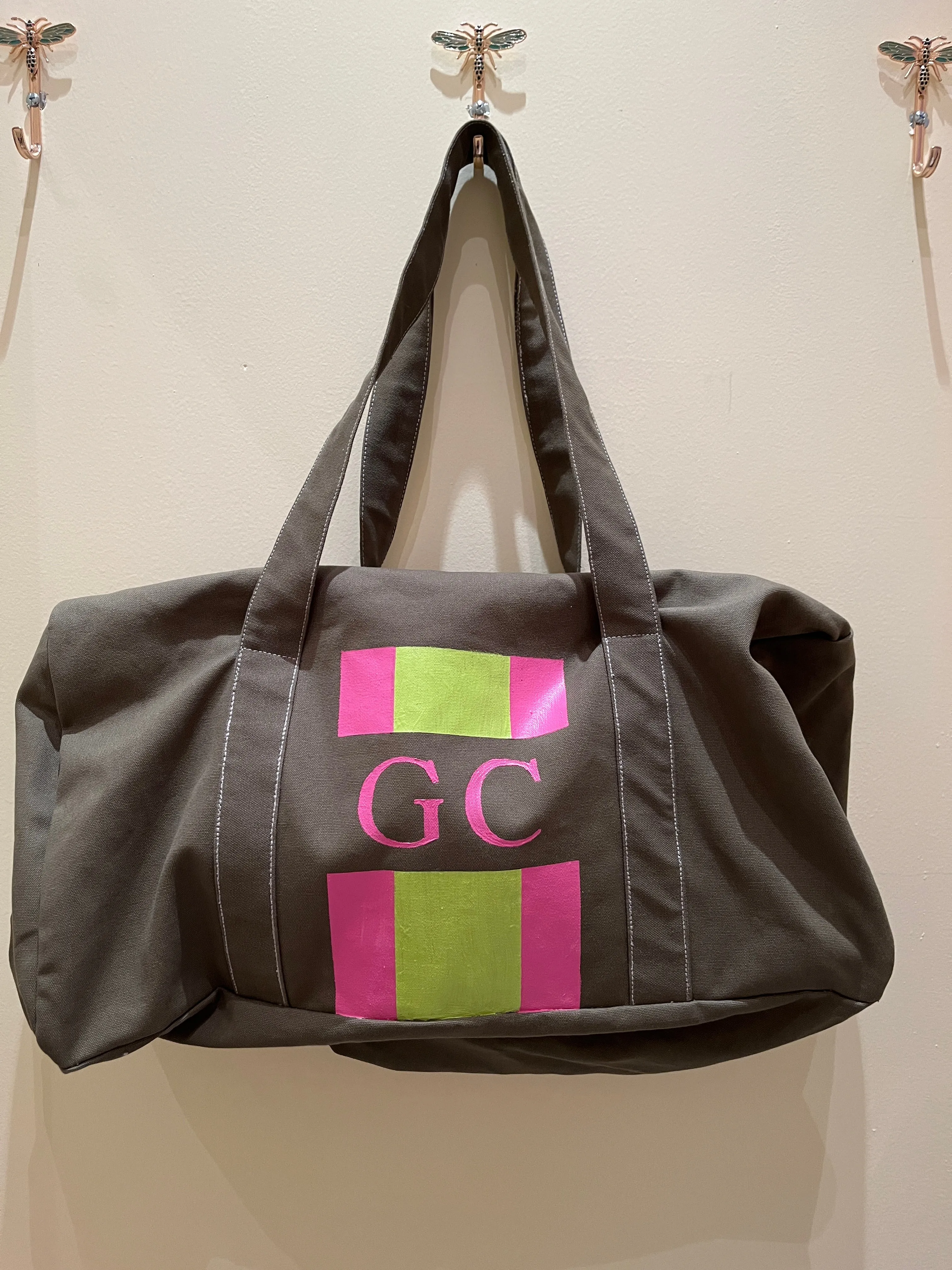 Monogram Weekender - Khaki