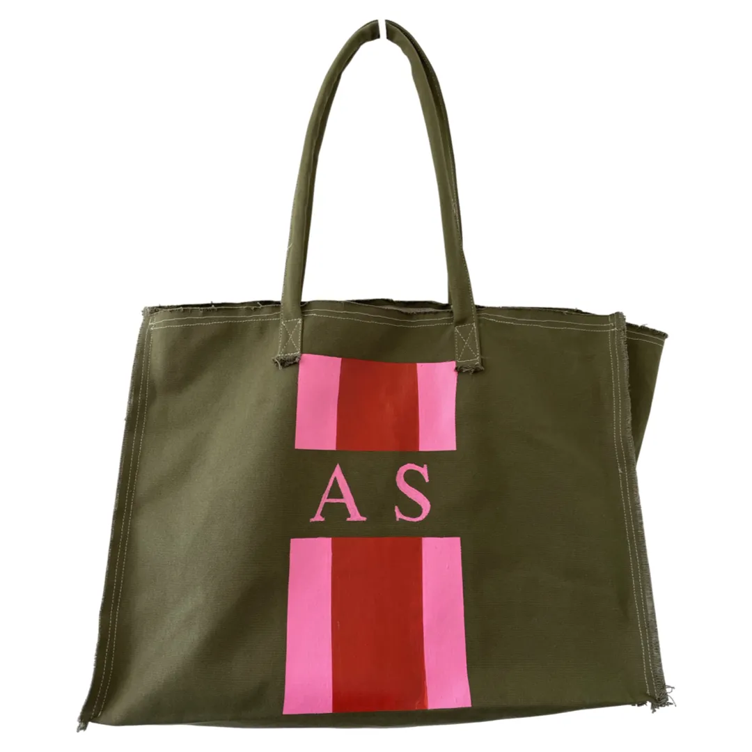 Monogram Weekender - Khaki