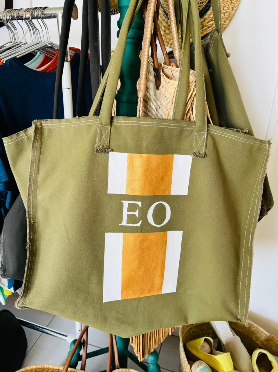 Monogram Weekender - Khaki