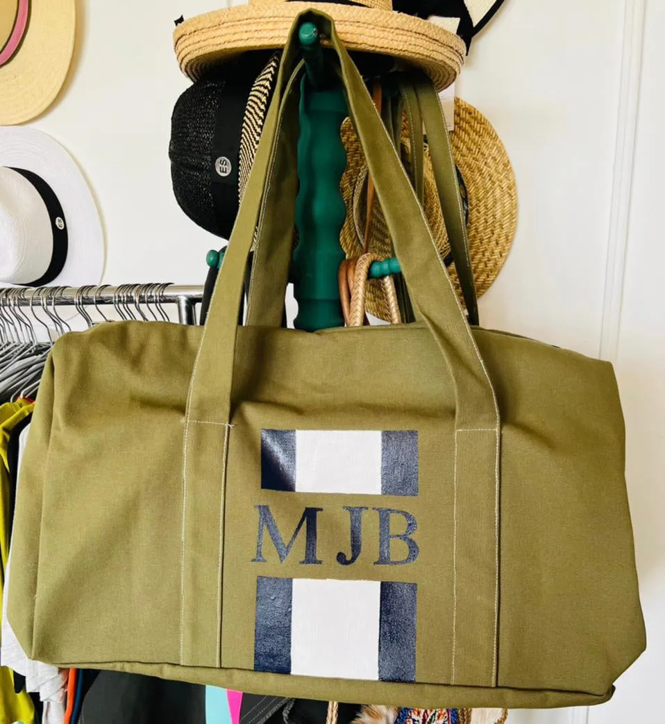 Monogram Weekender - Khaki
