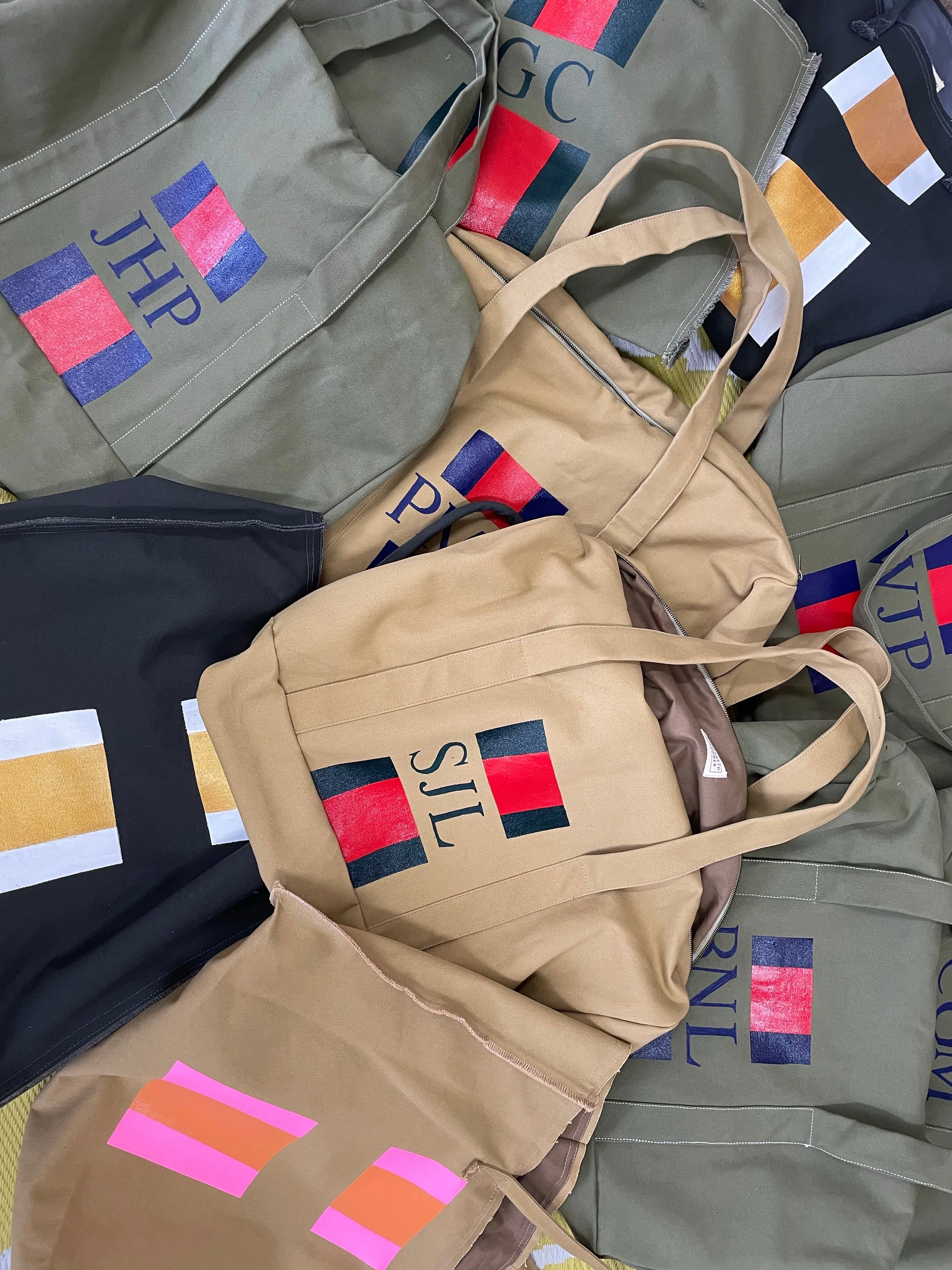 Monogram Weekender - Khaki