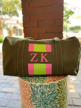 Monogram Weekender - Khaki