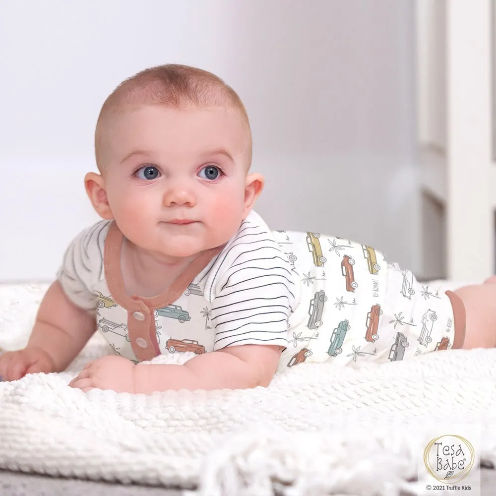Newborn Classic Cars Romper
