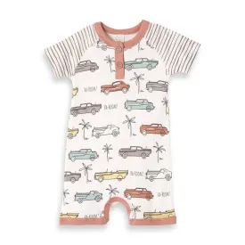Newborn Classic Cars Romper