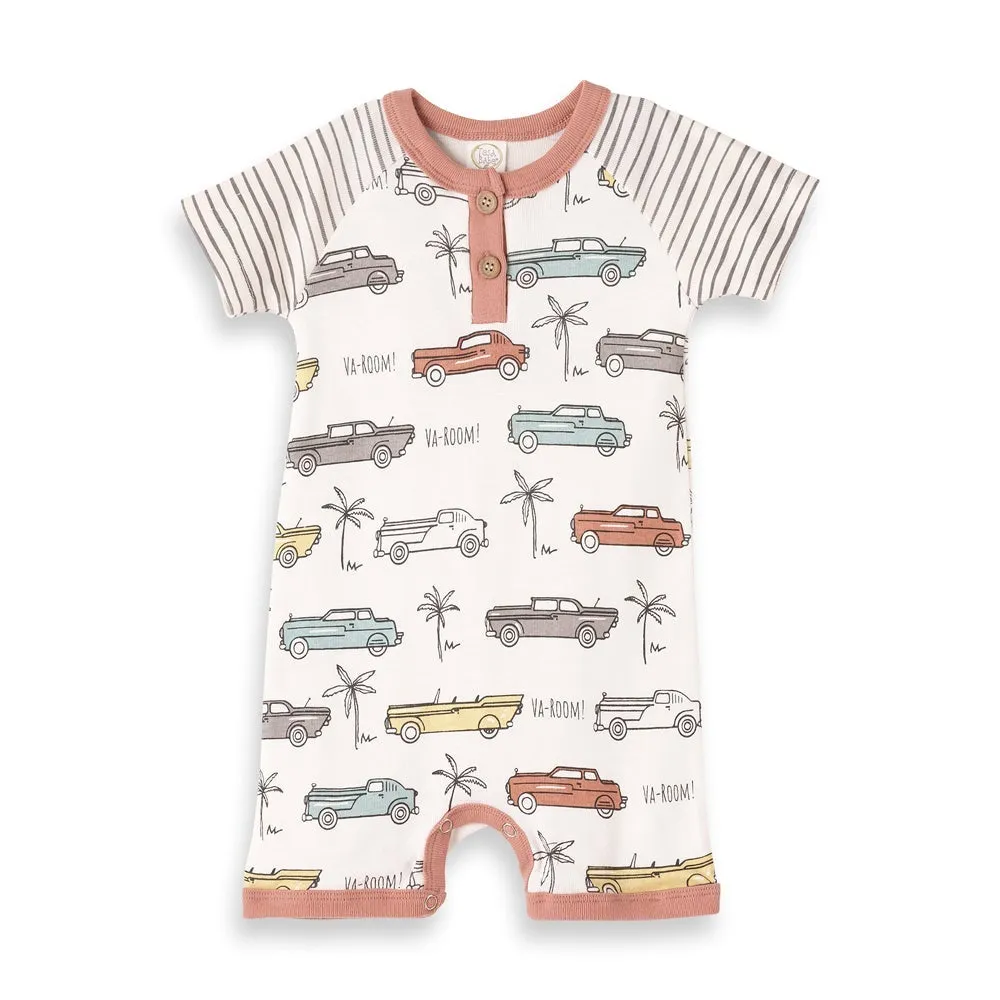 Newborn Classic Cars Romper