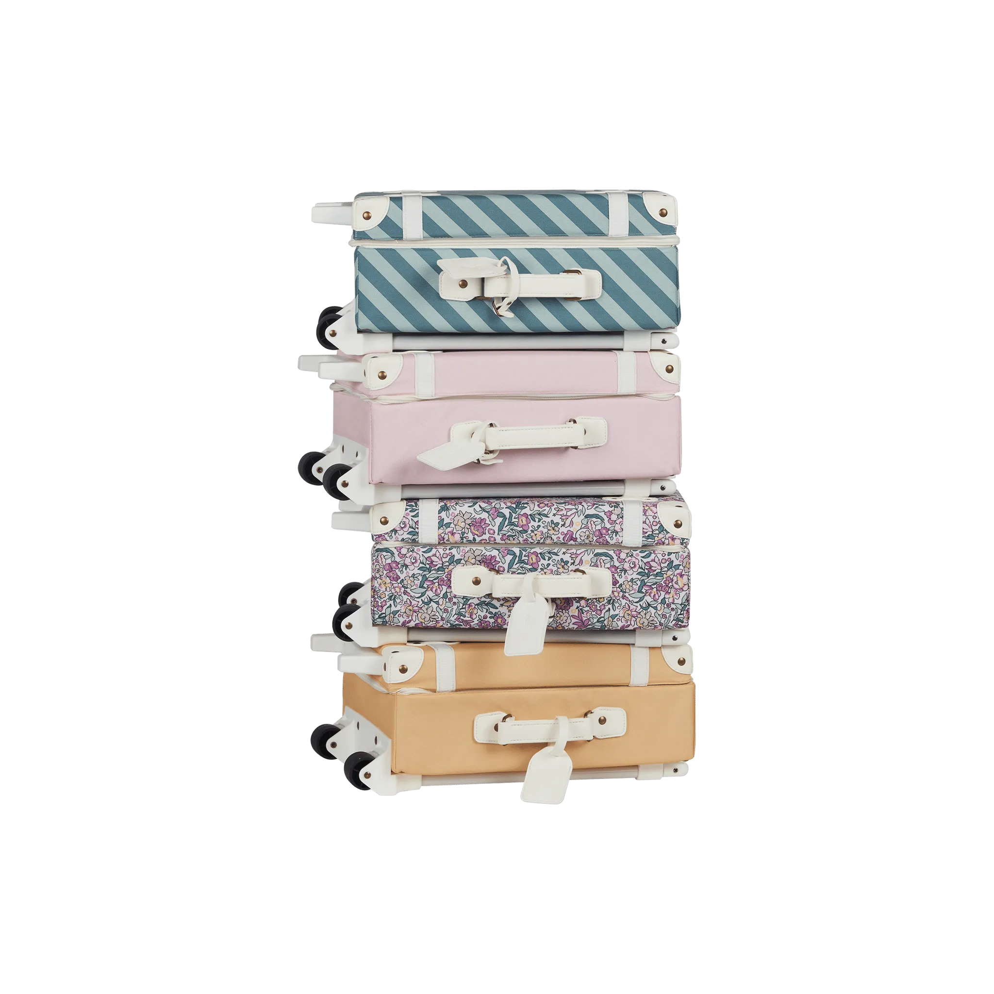 Olli Ella See-Ya Suitcase - Wildflower