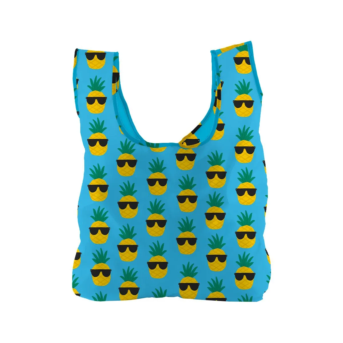 Pineapple with Sunglasses Eco Tote Bag