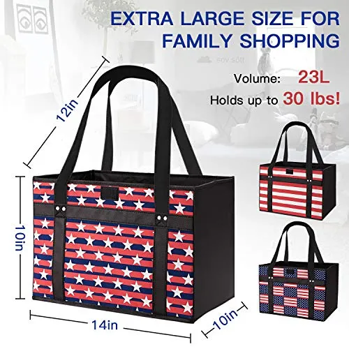 Reusable Grocery Bags Pack of 3