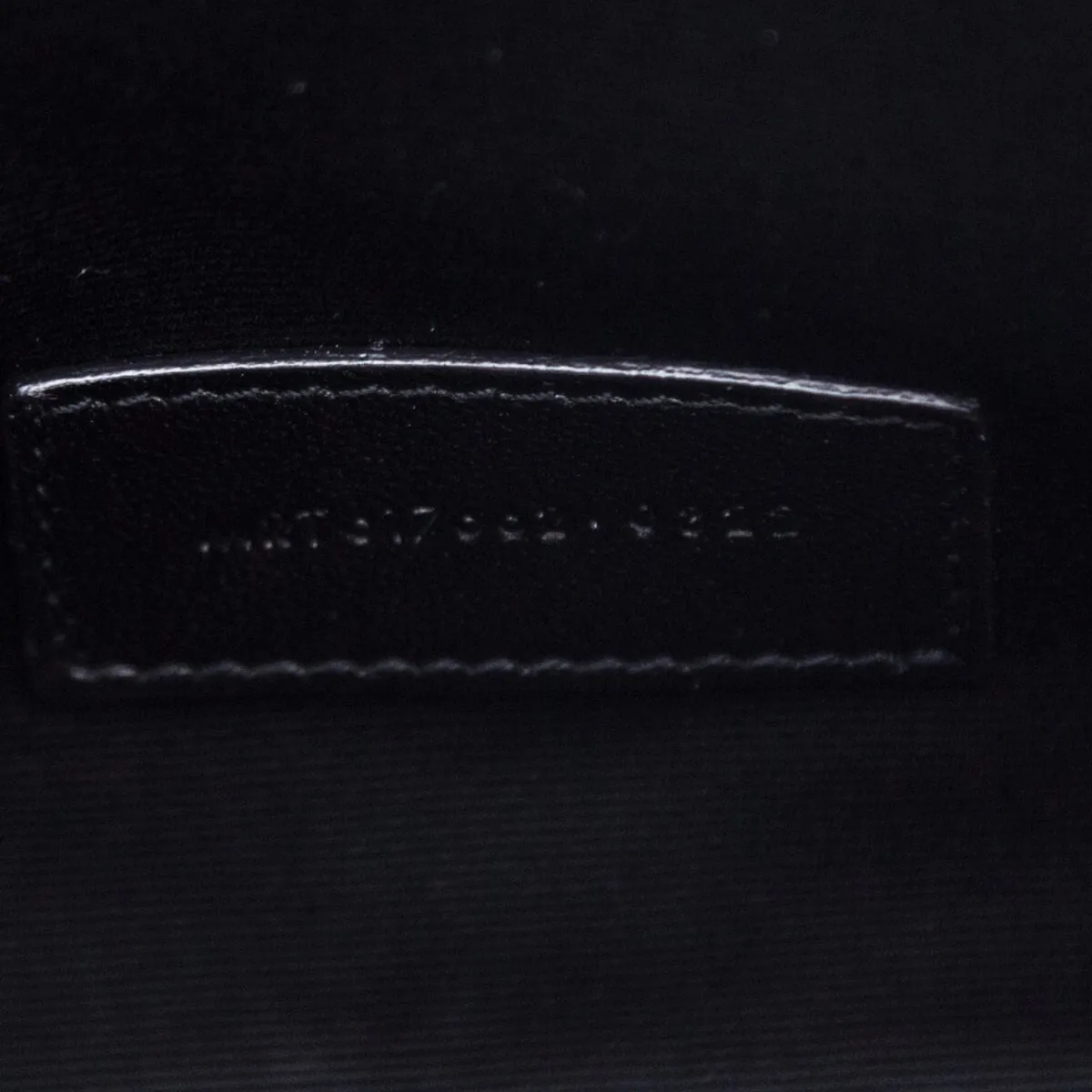 Saint Laurent Crema Soft Grain De Poudre Matelasse Chevron Cassandre Flat Pouch