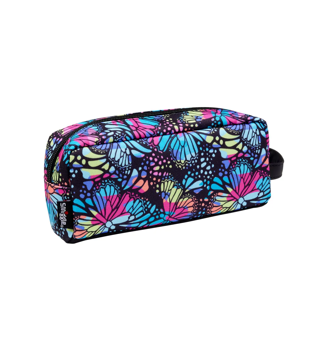 Smiggle Vivid Essential Pencil Case Black Mix, 3Y 