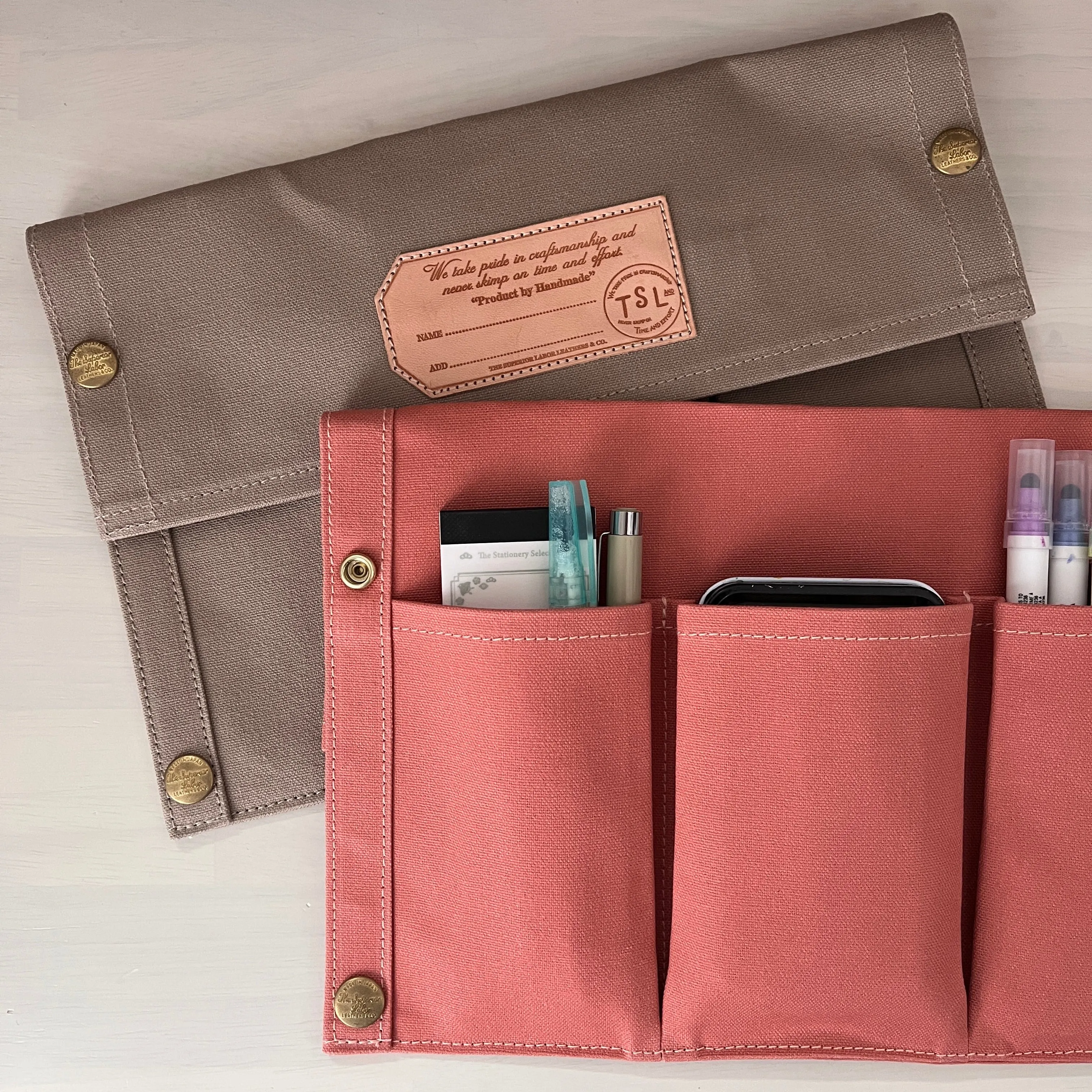 The Superior Labor - Canvas Pencase Desktop | Limited Edition Colors
